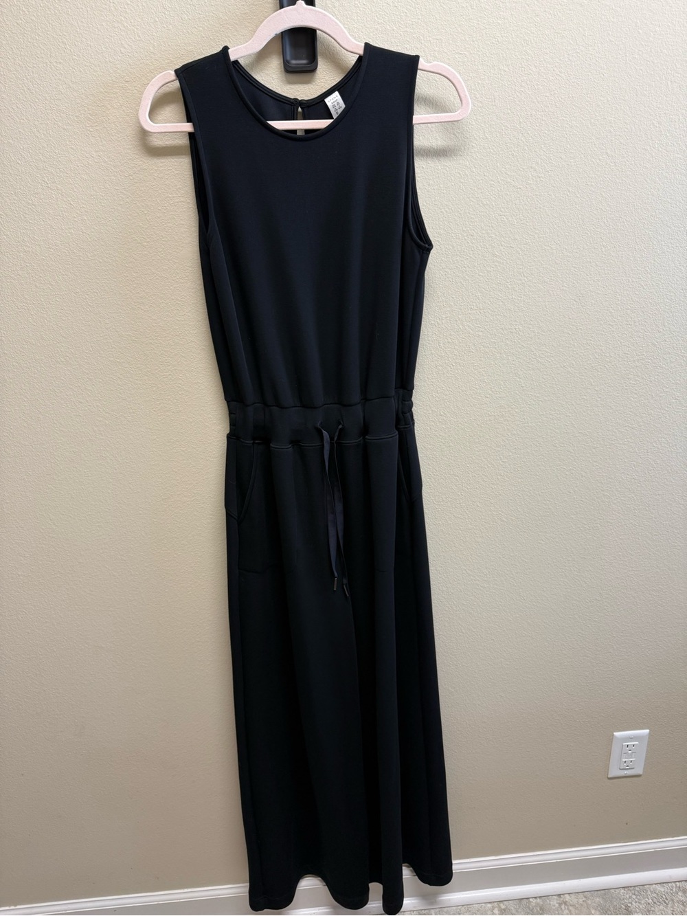 SPANX AirEssentials Sleeveless Jumpsuit Black Size Small